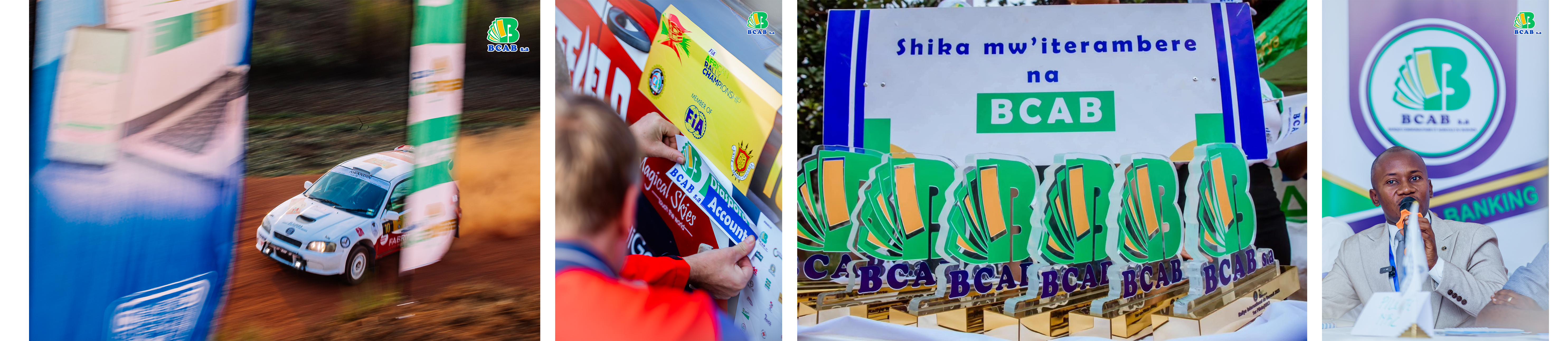 La BCAB S.A., sponsor principal du Rallye International du Burundi 2025 à Ngozi