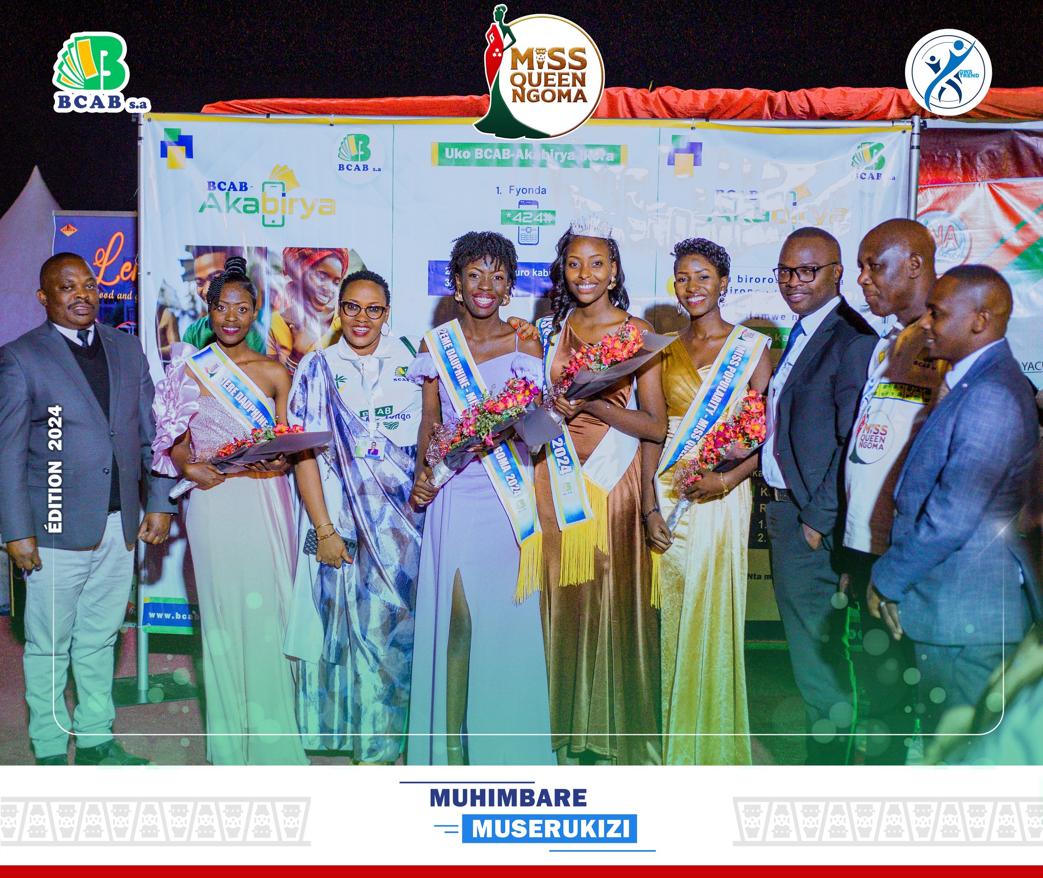 Forum National des Femmes pour appuyer dans la finale de l'événement MISS QUEEN INGOMA